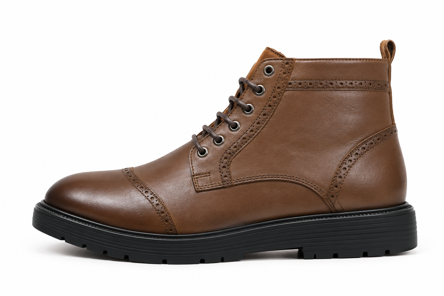 Bottines à lacets MAZIRA Réf. 2147 Marron